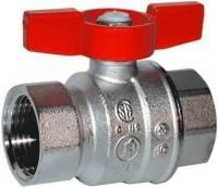 Кран шаровый 11/4'' ВР/ВР, ручка-бабочка, Giacomini