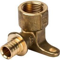 Уголок акс. с креп. с внутр. резьбой STOUT 16*1/2'' (10/60)