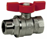 Кран шаровый  3/4'' ВР/НР, ручка-бабочка, Giacomini
