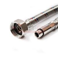 Гибкая подводка для смесителей VALFEX нерж.сталь М10*18-1/2'' 60 см (75)