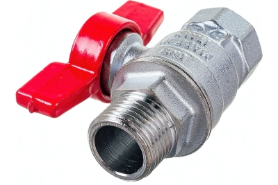 Шаровой кран Giacomini,  1-1/4", ВР/НР, ручка-бабочка
