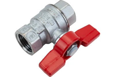 Кран шаровый 11/4'' ВР/ВР, ручка-бабочка, Giacomini