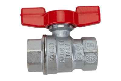 Кран шаровый 11/4'' ВР/ВР, ручка-бабочка, Giacomini