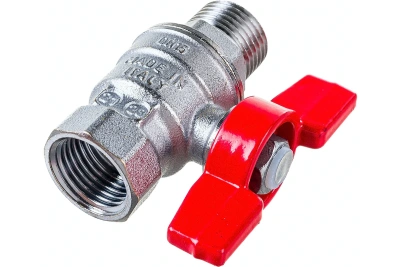 Шаровой кран Giacomini,  1-1/4", ВР/НР, ручка-бабочка