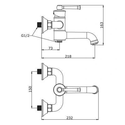 См д/ванны кор. излив VIEIR D35 (1/10)